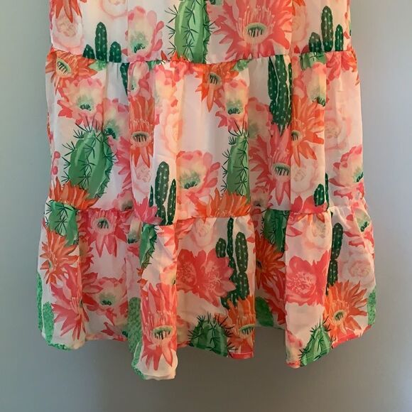 The Children’s Place Floral Ruffle Dress - Picture 3 of 6